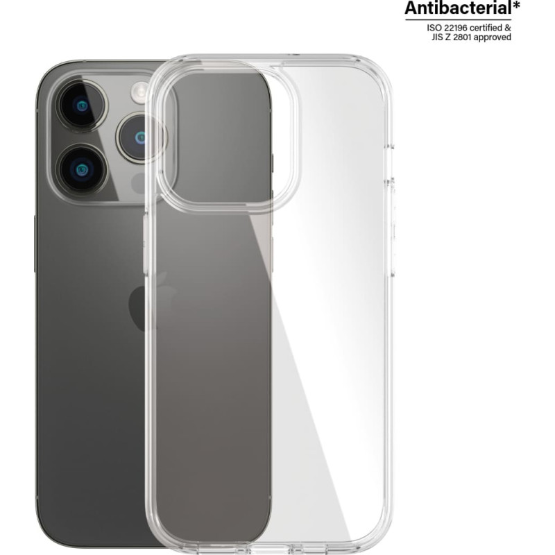 Panzerglass Etui PanzerGlass HardCase antibacterial coating for iPhone 14 Pro transparent