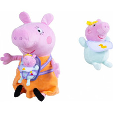 Simba-Dickie Simba Peppa Pig - Mama Pig with Evie, soft toy
