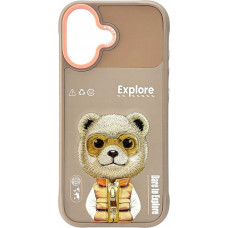 Nimmy Etui Nimmy Cool&Cute 2.0 Bear do iPhone 17 bezowy