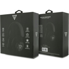 Guess Słuchawki Guess Słuchawki nauszne 4G Triangle Logo Bluetooth czarny