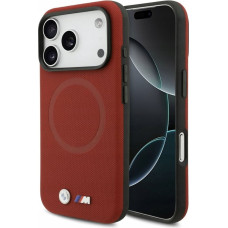 BMW Etui BMW M FW Metal Logo MagSafe do      iPhone 17 Pro czerwony