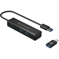 Conceptronic HUBBIES06B 4-Port-USB 3.0-Hub