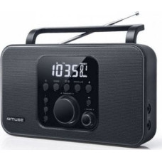 Muse | Radio | M-091R | Alarm function | AUX in | Black