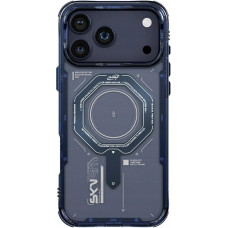 Skinarma Etui Magma do iPhone 17 Pro Magnetic Charging niebieski