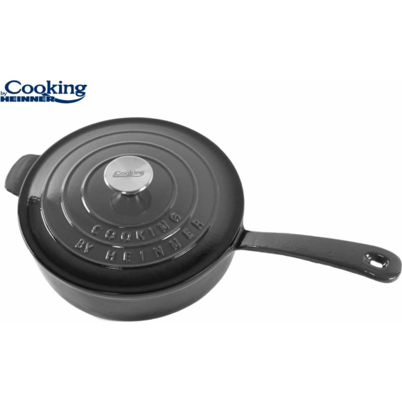 Pot with lid enamelled cast iron 2.5L 24x8cm HR-ZVC-TA24 HEINNER