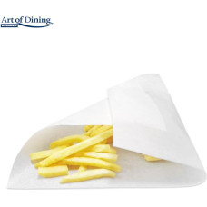 White greaseproof food paper set 200x250mm 500pcs HR-AER-2025A HEINNER
