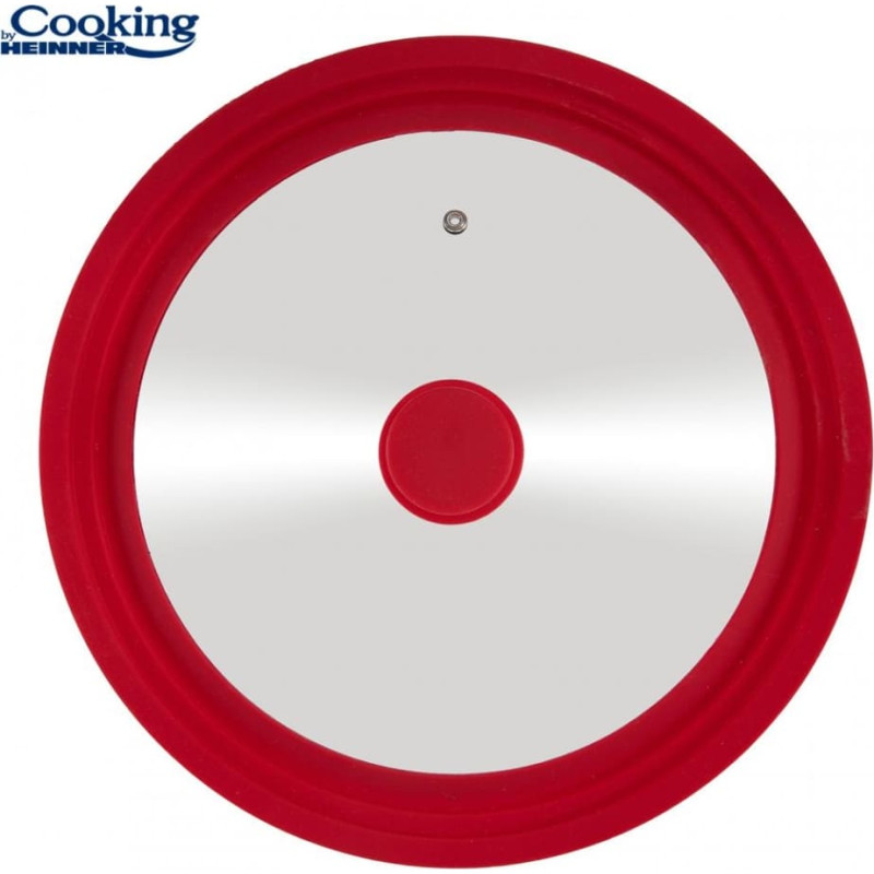 Glass lid with adjustable silicone edge 28/30/32cm HR-AER-28D32, COOKING BY HEINNER