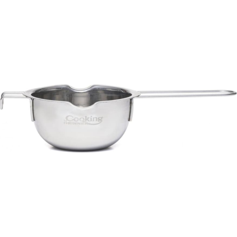 Pot for melting chocolate without lid stainless steel 0.4L 26x14x6cm VN-FM-SS2614 HEINNER