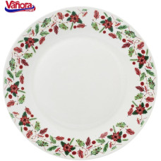 Porcelain dinner plate 23cm MERRY VN-NE-CR23 VANORA