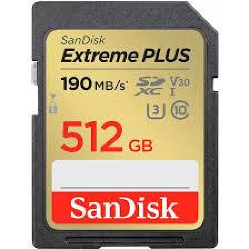 Sandisk By Western Digital MEMORY SDXC 512GB UHS-1/SDSDXWV-512G-GNCIN SANDISK