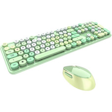 Mofii Wireless keyboard + mouse set MOFII Sweet 2.4G (green)