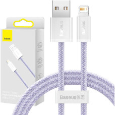 Baseus USB cable for Lightning Baseus Dynamic 2 Series, 2.4A, 1m (purple)