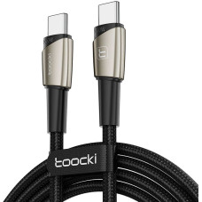 Toocki Cable USB-C to USB-C Toocki TXCTT14- LG01-W2, 2m, 140W (pearl nickel)