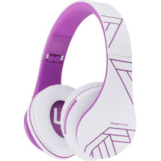 Powerlocus Wireless Headphones PowerLocus P2 (white-purple)