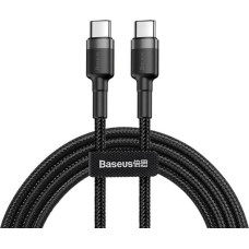 Baseus Cafule Cable USB-C PD 2.0 QC 3.0 60W 1m (Black+Gray)