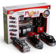 Malblo Magnetic Trains and locomotives 3+ Malblo