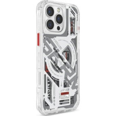 Skinarma etui Ekho iPhone 16 Pro 6.3"     Magnetic Charging przezroczysty/clear