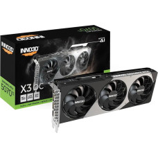 Inno3D GeForce RTX 5070 Ti X3 OC, graphics card DLSS 4, 3x DisplayPort, 1x HDMI 2.1