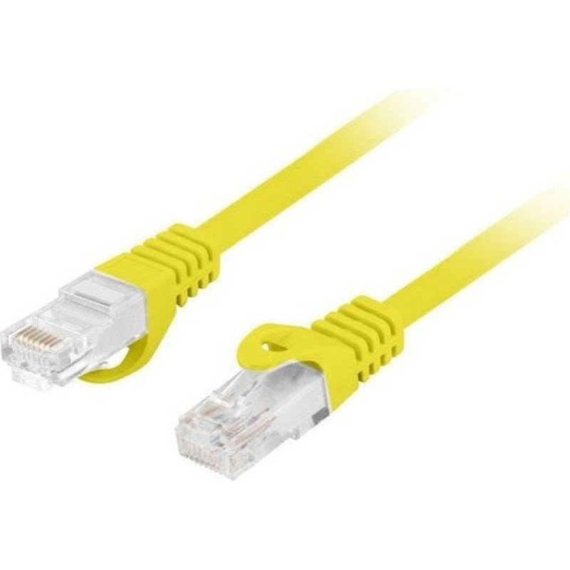 Lanberg PATCHCORD KAT.6 UTP LSZH CU 2M Ż&Oacute;ŁTY FLUKE PASSED LANBERG