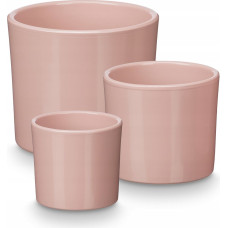Ibergarden Doniczki ceramiczne, 3 sztuki, &Oslash; 14, 17, 22 cm