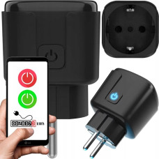 LTC Inteligentne gniazdko WiFi Tuya LTC CZARNE