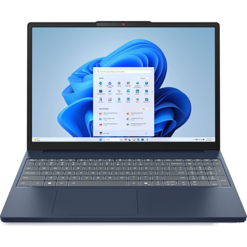 Lenovo Notebook|LENOVO|IdeaPad|Slim 3 15IRH10|CPU  Core i5|i5-13420H|2100 MHz|15.3"|1920x1200|RAM 16GB|DDR5|4800 MHz|SSD 512GB|Intel UHD Graphics|Integrated|ENG|Card Reader SD|Blue|1.59 kg|83K100CXPB