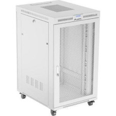 Lanberg Szafa Lanberg Szafa instalacyjna Rack stojąca 19" 27U 800x1000 Drzwi Perforowane szara Lanberg (flat pack) LCD