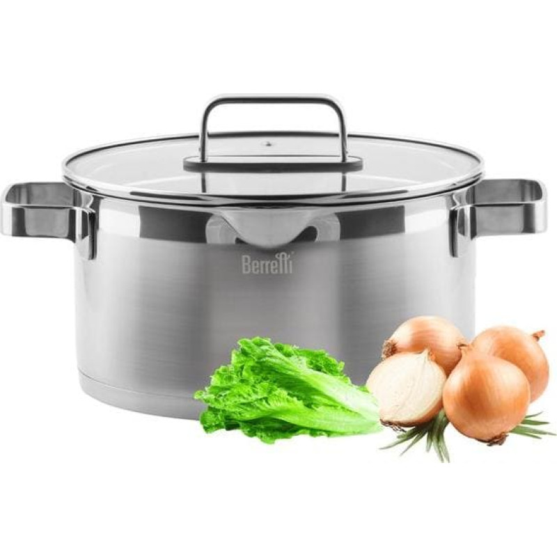 Mistral GARNEK NIERDZEWNY MISTRAL Z POKRYWKĄ 24CM BR-7344