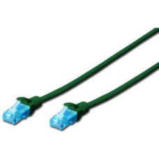 Digitus Patch cord U/UTP cat.5e PVC 1m green (DK-1512-010/G)