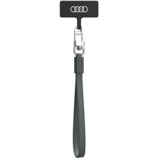 Audi Audi uniwersalna smycz do telefonu 28cm 10mm Leather szary/gray AU-HSLSL-GT/D1-GY