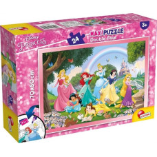 Lisciani Bilateral Puzzle maxi 24 Disney Princesses