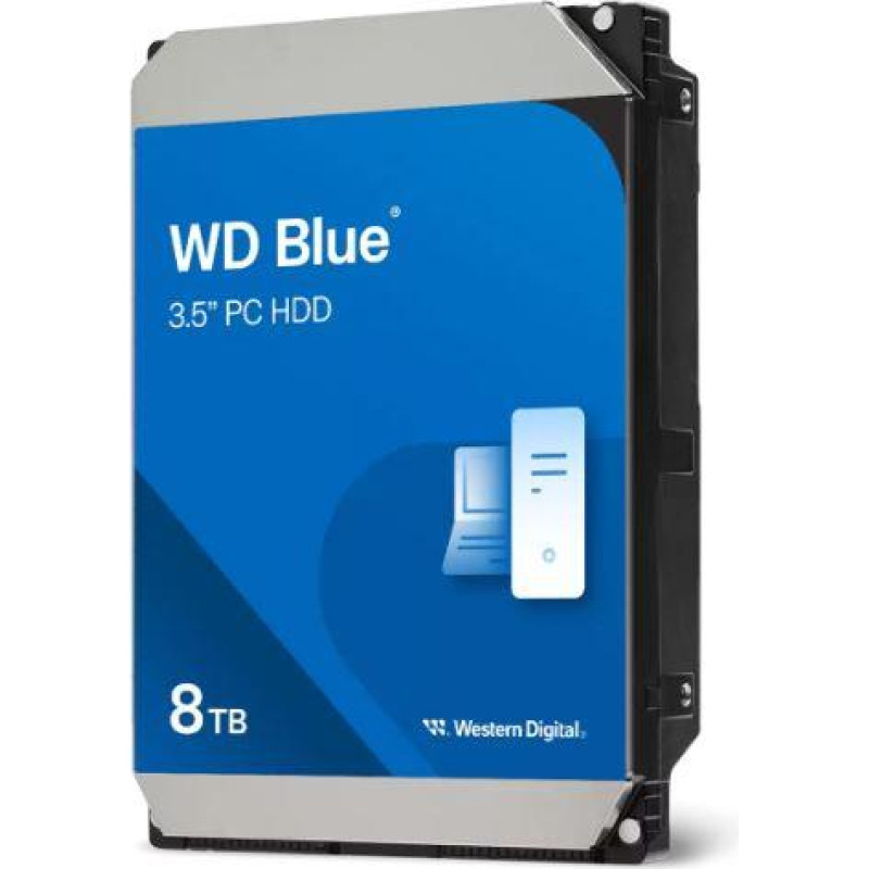 Western Digital HDD SATA 8TB 6GB/S 5640RPM/256MB BLUE WD80EAAZ WDC