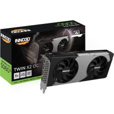 Inno3D GeForce RTX 5060 Ti TWIN X2 OC 16GB, graphics card DLSS 4, 3x DisplayPort, 1x HDMI 2.1