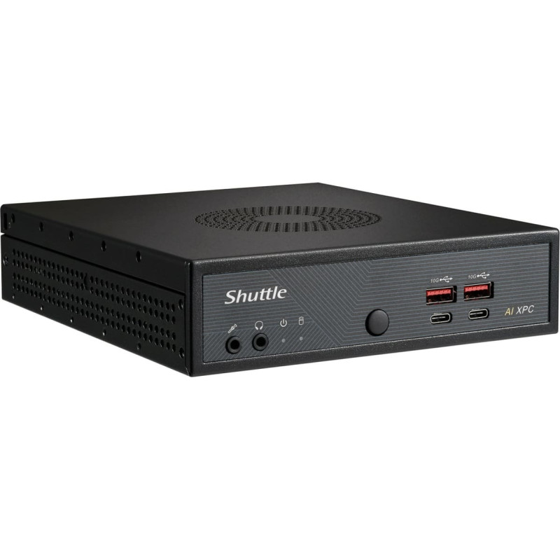 Shuttle XPC slim DN11H5, Barebone black, without operating system