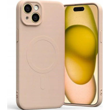 Mercury Goospery Mercury Mercury MagSafe Semi-Silicone iPhone 15 Plus 6,7" r&oacute;żowo-piaskowy /pink sand