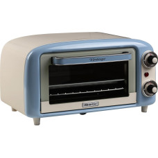 Ariete Mini Oven Vintage Blue white/light blue, 800 watts, 10 liters