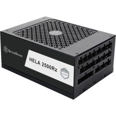Silverstone Technology SilverStone HELA 2500R, PC power supply black, 4x 12-pin high power GPU, 7x PCIe, cable management, 2500 watts