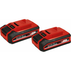 Einhell Power-X-Change Plus TWIN-PACK 18V 3.0Ah Battery (red/black, 2 pieces, without charger)