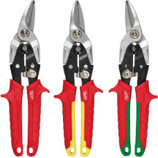 Milwaukee NOZYCE DO BLACHY KPL. 3szt.