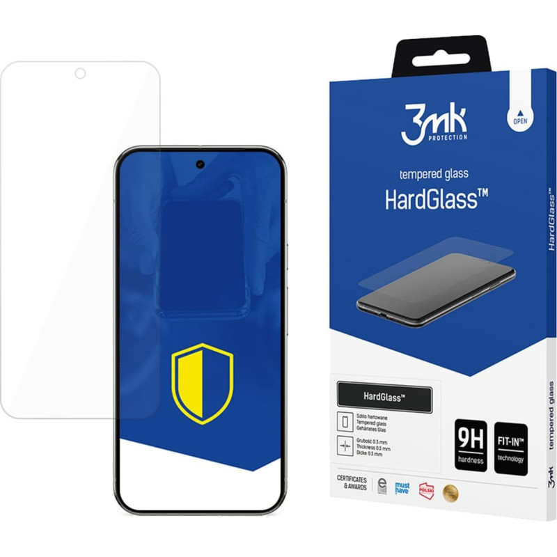3MK HardGlass Tempered Glass for Google Pixel 9 Pro