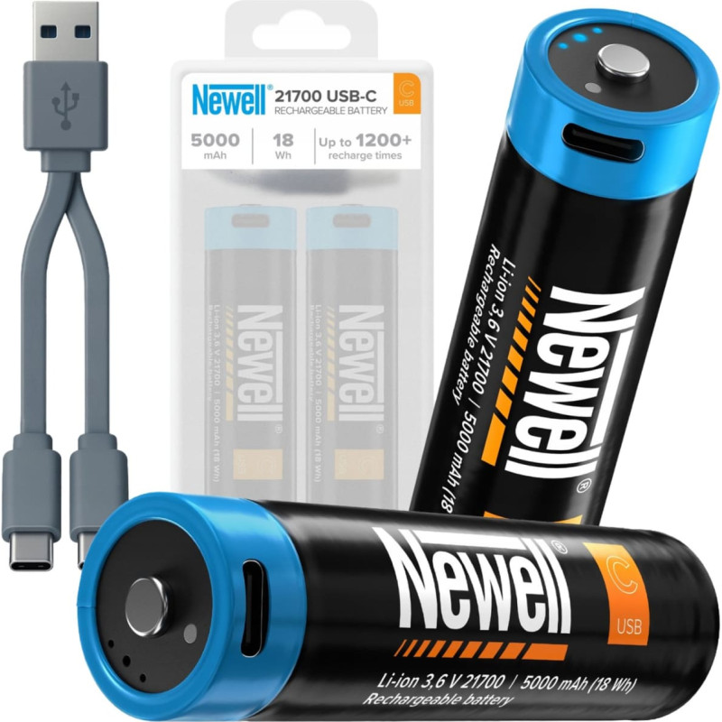 Newell NL4209 Akumulator 21700 USB-C 5000 mAh 2 szt. blister
