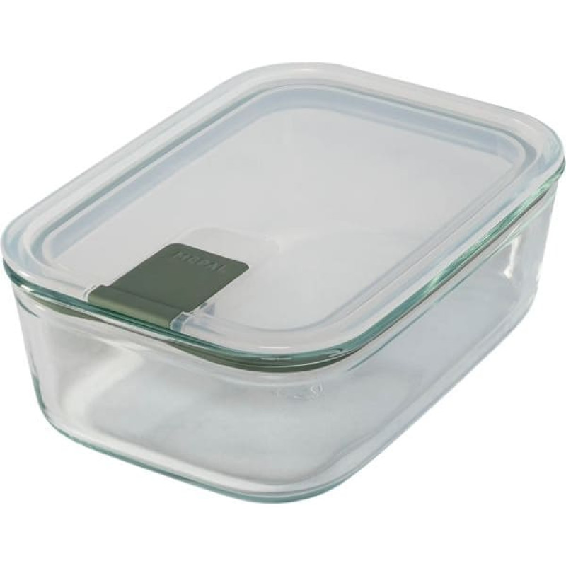Mepal Easy Clip Frischhaltedose Glas 1000 ml Nordic Sage