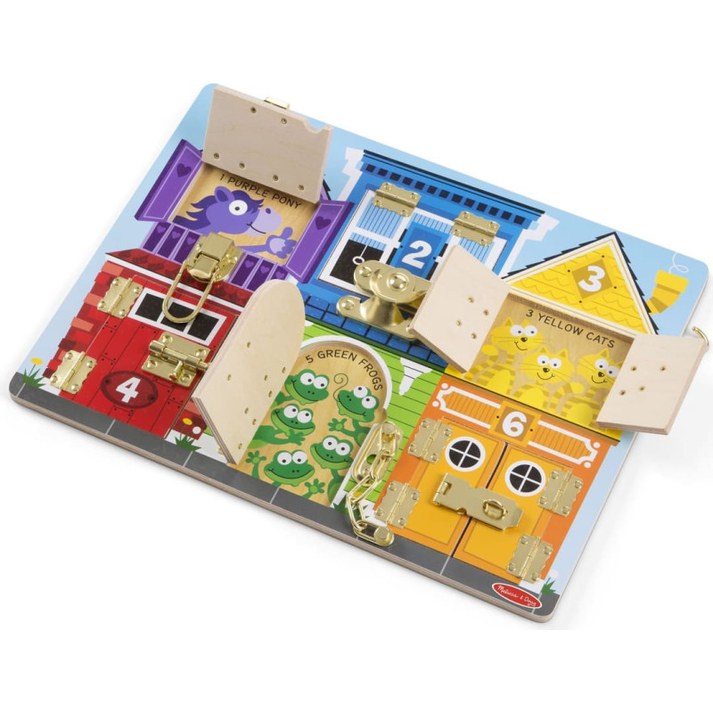 Spin Master Melissa & Doug - Motor Skills Board Castles