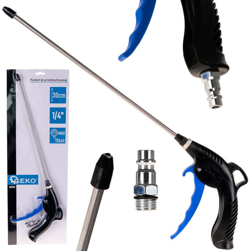 Geko PISTOLET DO PRZEDMUCHIWANIA 30cm