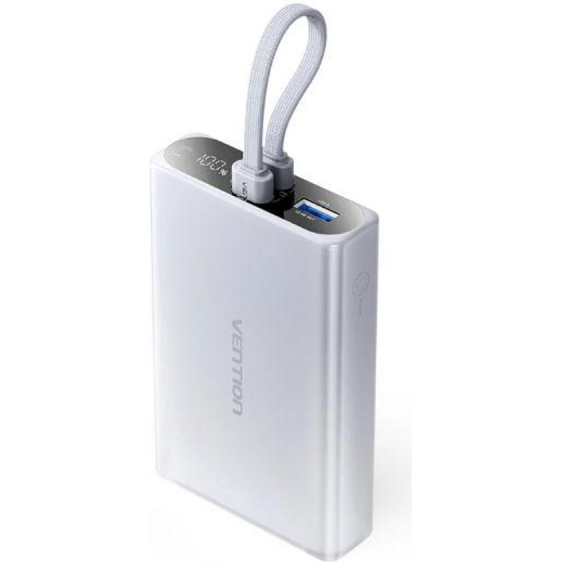 Vention POWER BANK USB 10000MAH 22.5W/GRAY FHZM0 VENTION
