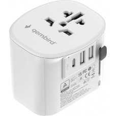 Gembird POWER ADAPTER GROUNDED 15W/WHT TPA-EU2A1C15-01-W GEMBIRD