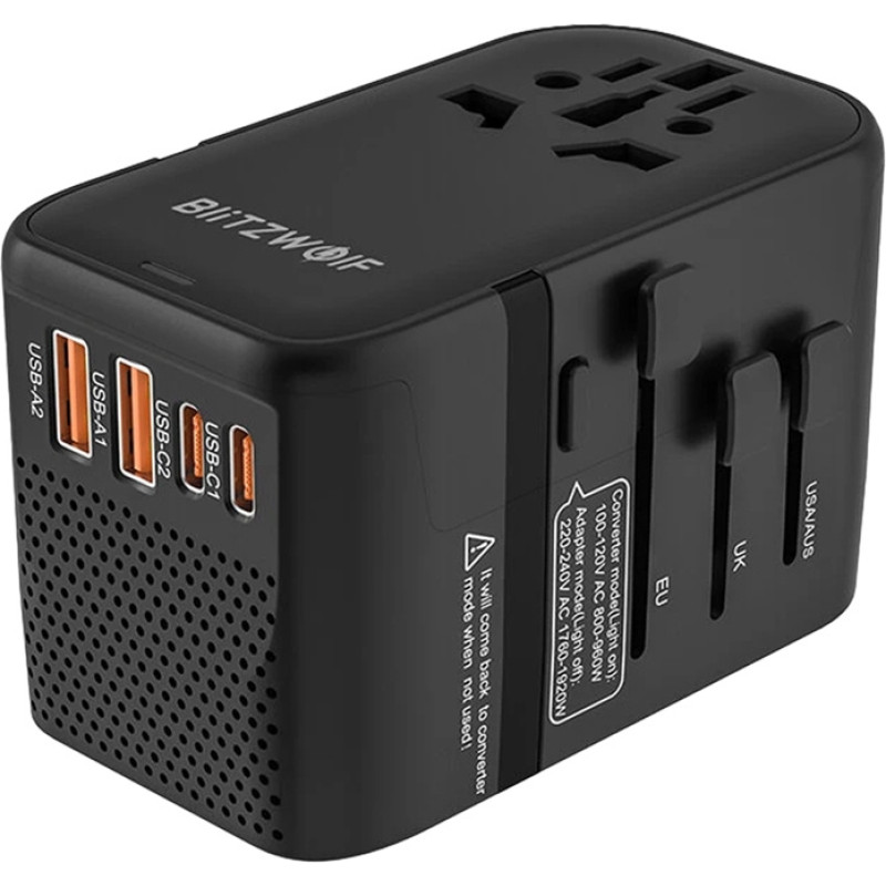 Blitzwolf BW-TA3 travel adapter
