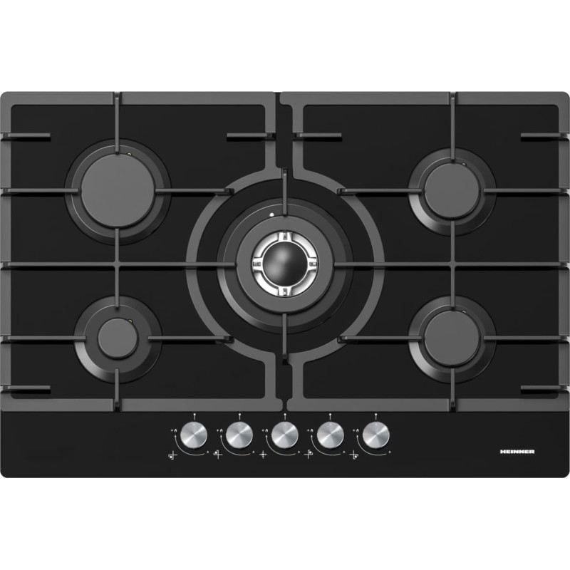 Built in gas stove HBH-M705IWFGBK HEINNER