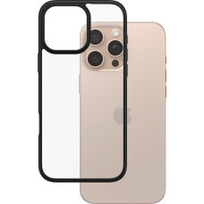 Panzerglass &reg; HardCase Transparent w. Black Frame iPhone 16 Pro Max mobilo telefonu apvalks Aploksne Caurspīdīgs