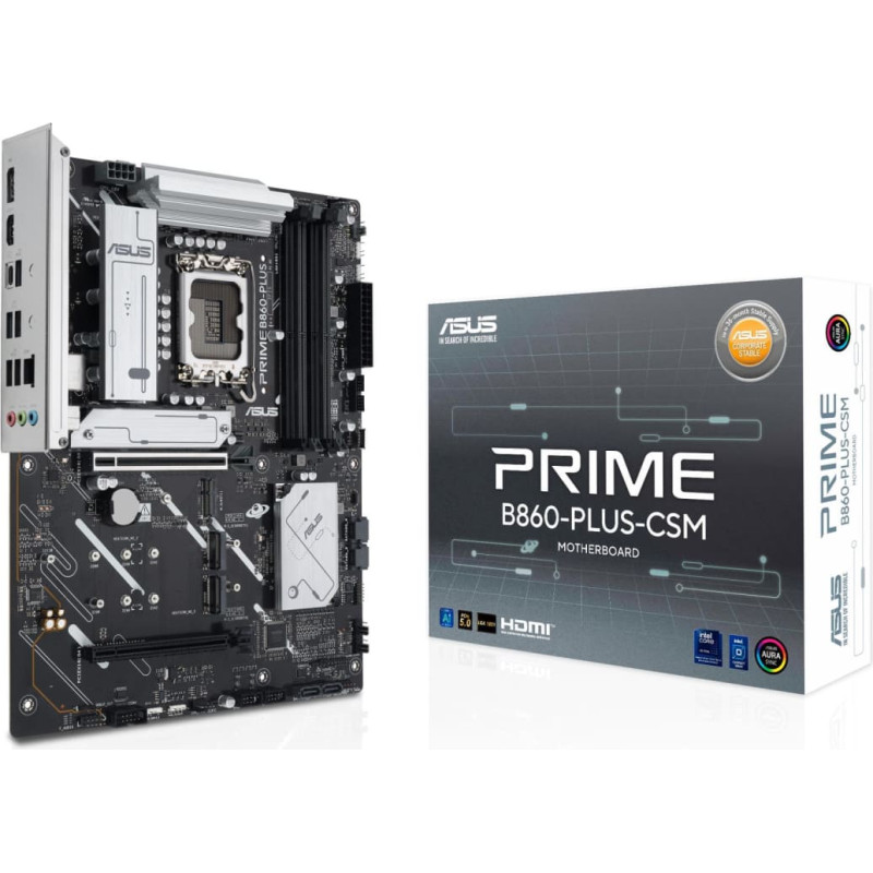 Asus Mainboard|ASUS|Intel B860 Express|LGA1851|ATX|Memory DDR5|Memory slots 4|PRIMEB860-PLUS-CSM